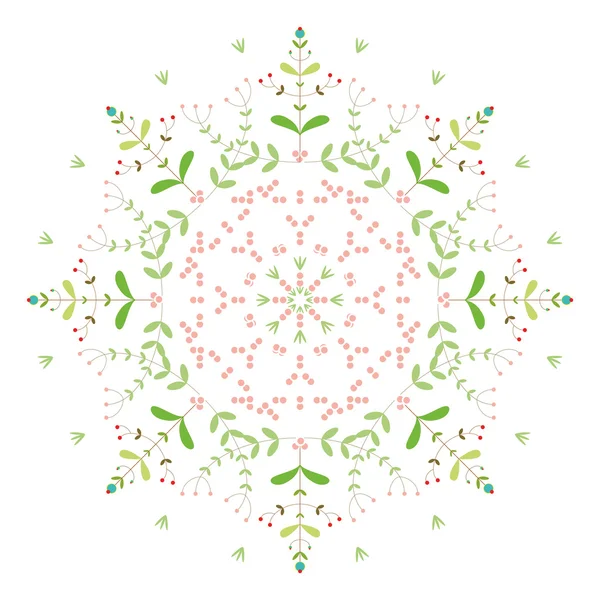 Décor floral — Image vectorielle