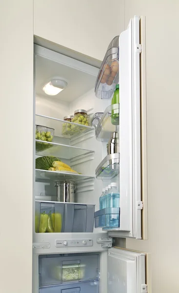 Open fridge — Stock Photo, Image