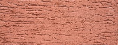 Duvarda dekoratif alçı var.