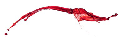 kırmızı şeffaf sıvı sıçraması