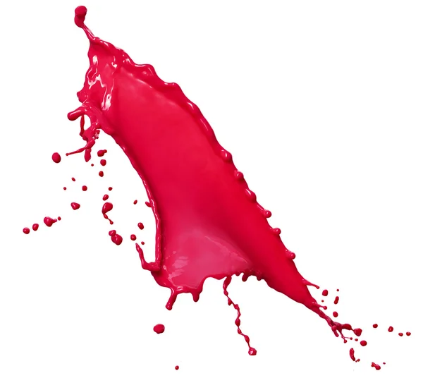 Pink liquid splash — Stock Photo, Image