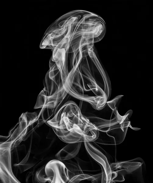 Abstract smoke isolated on white background — Stock Photo, Image