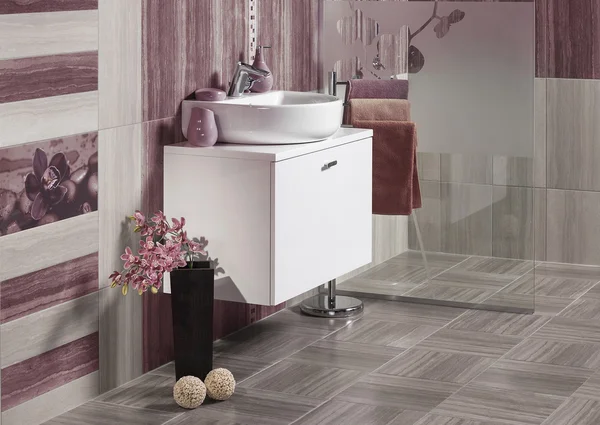 lüks modern stil iç banyo