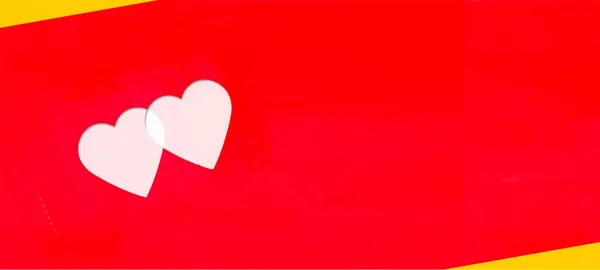 День Святого Валентина Фон Рисунком Сердца Подходит Поздравительных Открыток Флаеров — стоковое фото