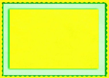 Metnin veya tasarımın için kenarlığı ve çerçevesi olan renkli arkaplan şablonu