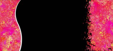 Sosyal medya, posterler, çevrimiçi reklamlar ve yaratıcı grafik tasarımınız vs. için yatay afiş arkaplanı.