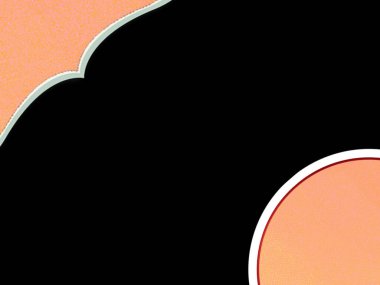 Grafik tasarımınız için kare arkaplan şablonu metin eklemek için boş alanla çalışır