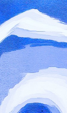 Arkaplan, pankart ve tasarımlar için suluboya fırça şablonu mavi darbesi.