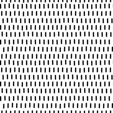Abstract black and white line texture background vector. Fun seamless repeat monochrome design element.