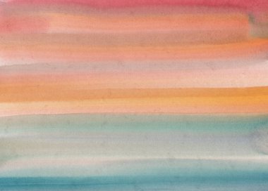 Soyut, renkli el boyası arka plan. Dekoratif renkli doku. Parlak suluboya resim. Grunge tarzı. Yaşlanmış yüzey.