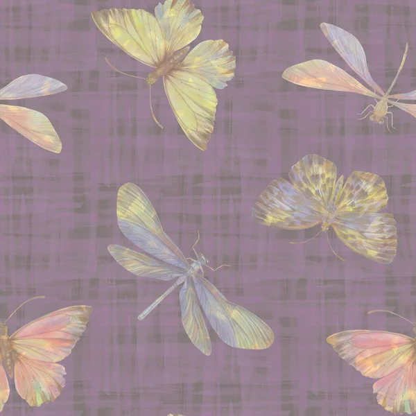 Абстрактный Ботанический Рисунок Бабочки Абстрактном Фоне Яркий Фон Дизайна Обои — стоковое фото