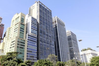 şehir merkezinde sao paulo Brezilya