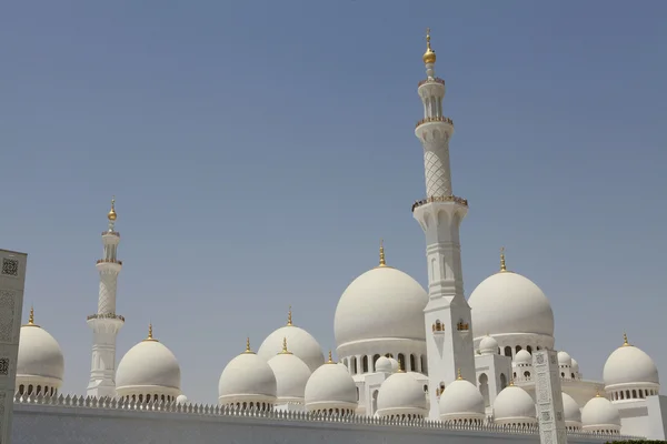 Šejk zayed velká mešita abu dhabi — Stock fotografie