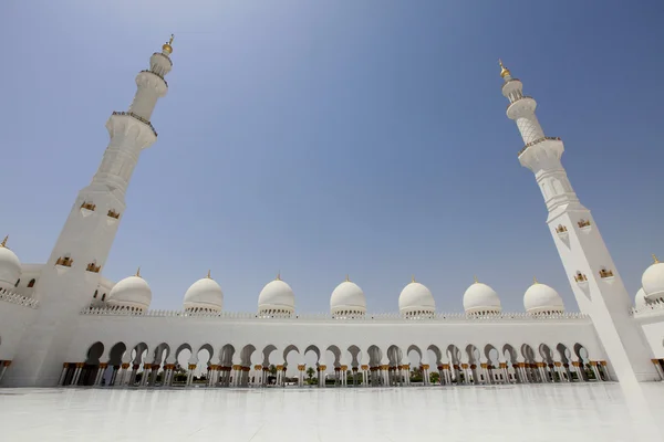 Šejk zayed velká mešita abu dhabi — Stock fotografie