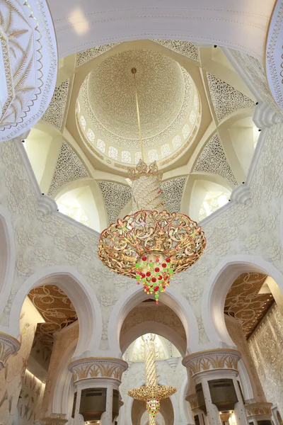 Xeque Zayed Grande Mesquita Abu Dhabi — Fotografia de Stock