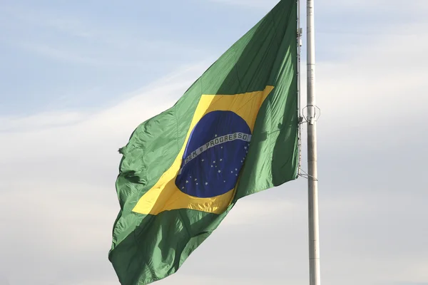 Brazilian flag — Stock Photo, Image