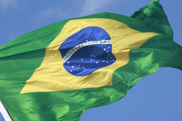 Brazilian flag — Stock Photo, Image