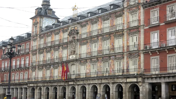 Plaza mayor, madrid, Španělsko — Stock fotografie