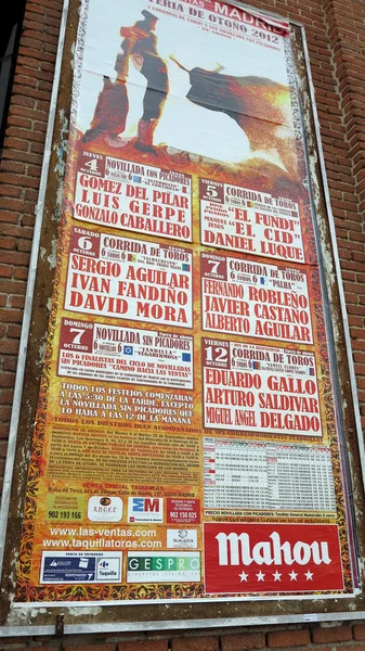 Plaza de toros de las ventas, Madrider Platz — Stockfoto