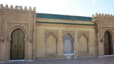 Casablanca hassan II Camii minaresi.