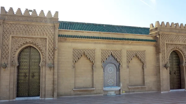 Casablanca hassan ii mecset minaret. — Stock Fotó