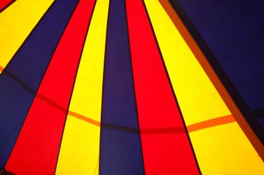 Sirk çadırına desen