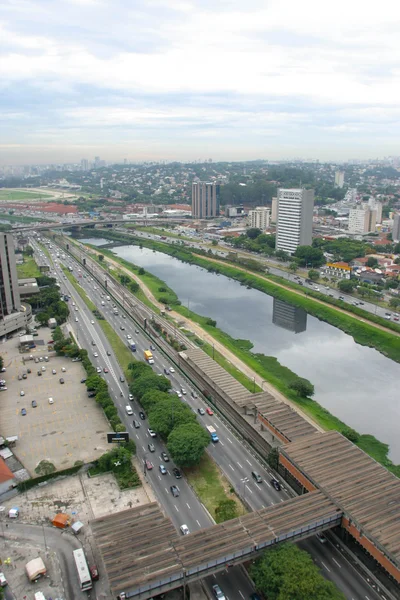 Sao paulo, den viktigaste staden i Brasilien — Stockfoto
