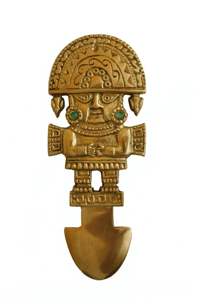 Cuchillo antiguo peruano — Foto de Stock