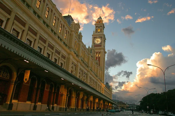 Oude station in sao paulo, Brazilië — Stockfoto