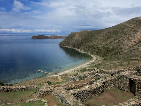 Titicacameer, bolivia — Stockfoto