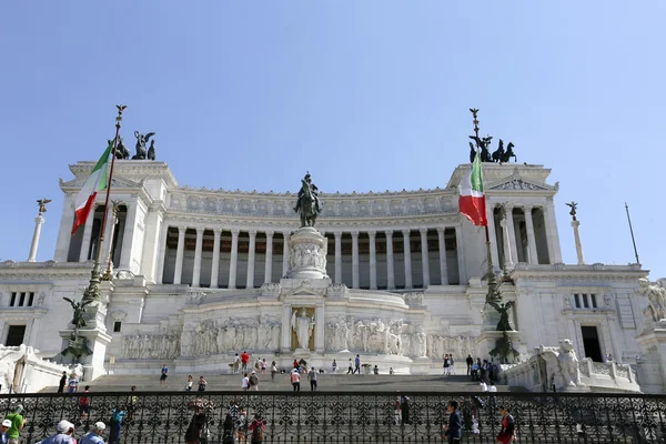 Piazza Venezia, Rome, Italy — Stock Photo, Image