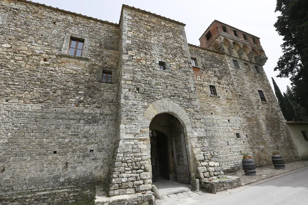 Medieval Castel Toscana Italy — Stock Photo, Image