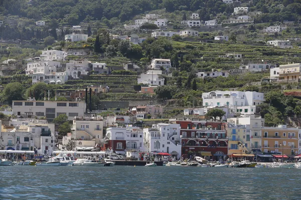 Capri marina, Włochy — Zdjęcie stockowe