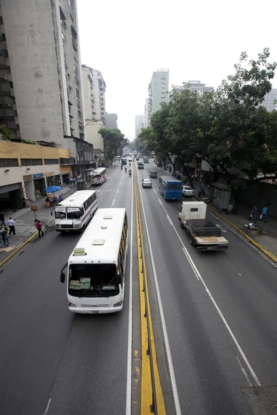 Tranzyt Centrum Caracas Wenezuela — Zdjęcie stockowe