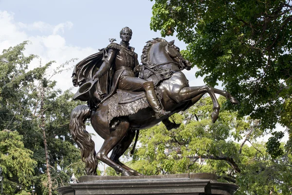 Caracas, venezuela simon bolivar heykeli