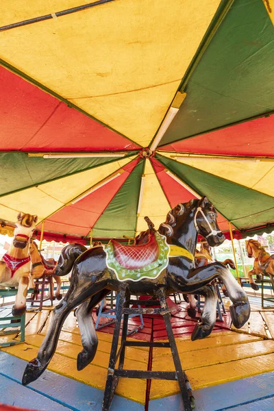 Carrousel Een Arm Pretpark Het Platteland Van Brazilië — Stockfoto