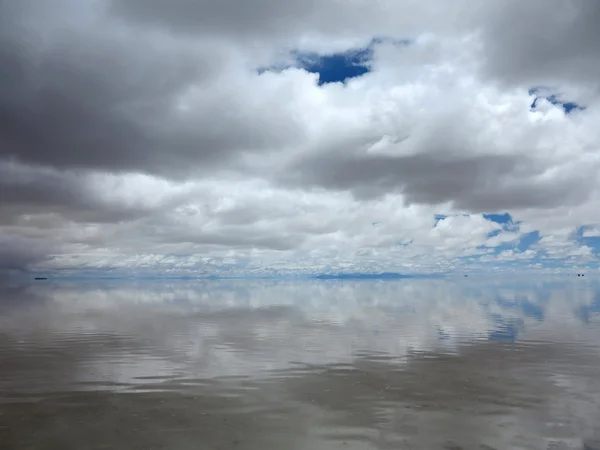 Vista Salar Uyuni Bolvania — Foto Stock