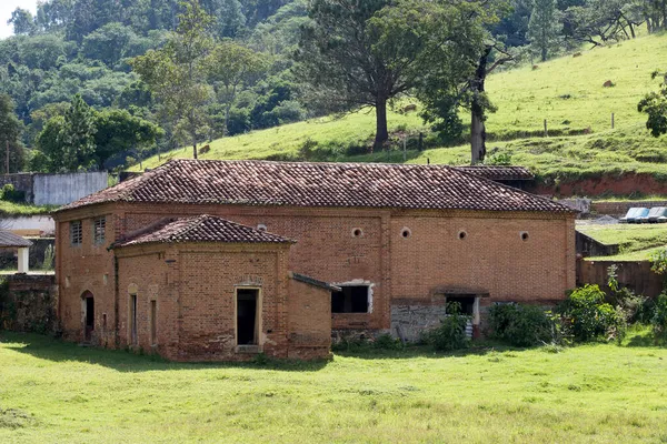 Instalações Uma Fazenda Típica Estado São Paulo Brasil — Fotografia de Stock