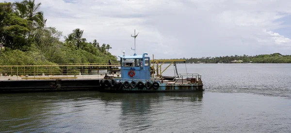 Tug Anchored Bahia Brazil — Zdjęcie stockowe