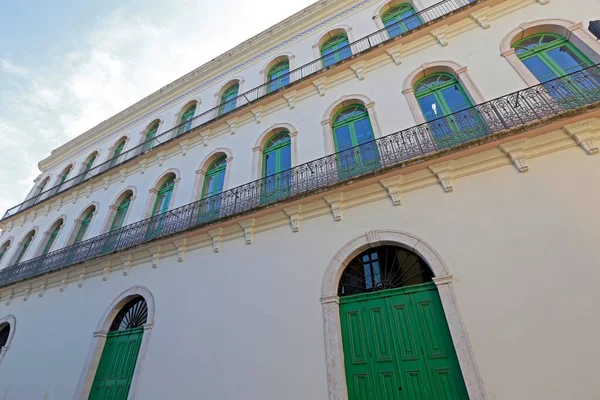 Santos Brasil Julio 2015 Antiguas Mansiones Del Siglo Xix Restauradas — Foto de Stock