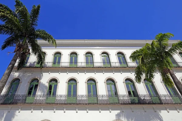 Santos Brazil Jul 2015 Old Mansions 19Th Century Restored House — Stock fotografie