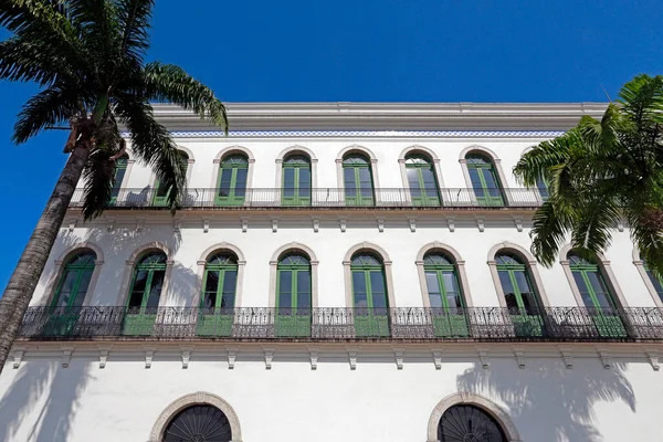 Santos Brazil Jul 2015 Old Mansions 19Th Century Restored House — Stock fotografie