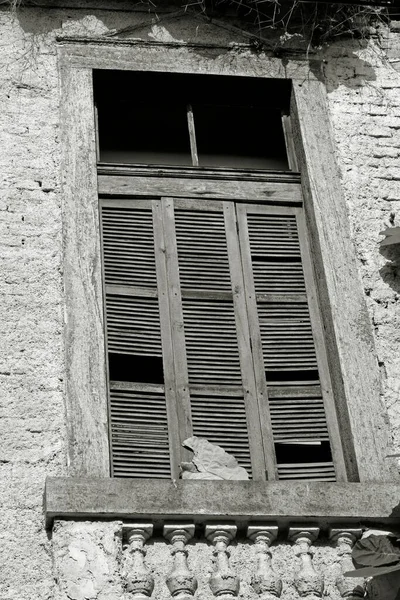 Rovine Vecchi Palazzi Coloniali Santos Città Stato San Paolo Brasile — Foto Stock