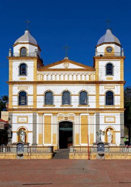 Pirapora 'nın ana kilisesi Bom Jesus şehrinde. Sao Paulo Eyaleti, Brezilya