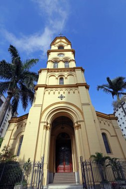 Santa Cecilia Kilisesi, müzisyenlerin koruyucu azizi, 1901 'de Brezilya' nın Sao Paulo şehrinde inşa edildi.