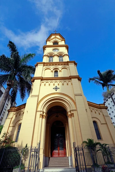 Santa Cecilia Templom Zenészek Védőszentje 1901 Ben Épült Sao Paulo — Stock Fotó