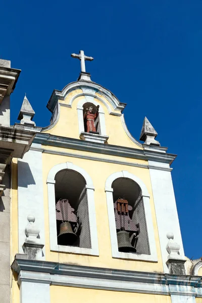 Gevel Van Sint Franciscus Van Assis Kerk Gebouwd Sao Paulo — Stockfoto