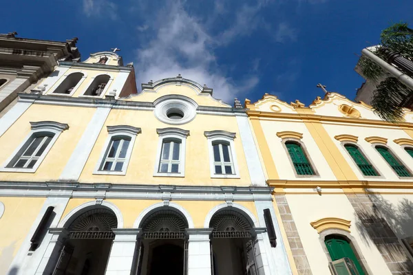 Фасад Церкви Святого Франциска Ассізького Побудований Сан Паулу Сімнадцятому Столітті — стокове фото
