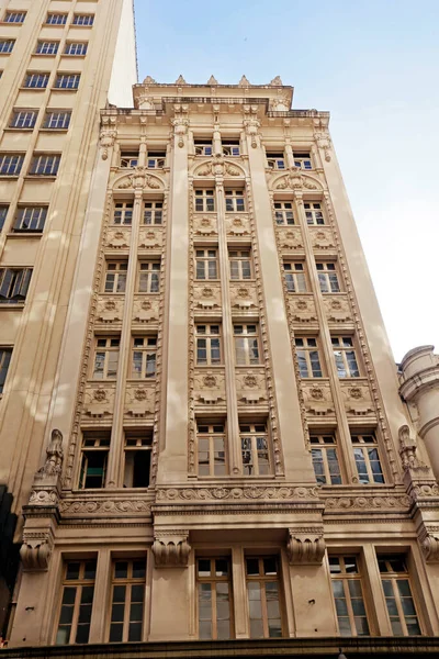 Edifício Antigo Centro São Paulo Brasil — Fotografia de Stock