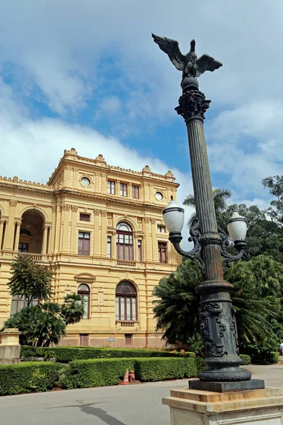 Fachada Del Museo Ipiranga Museo Paulista Creado 1895 Como Hito — Foto de Stock